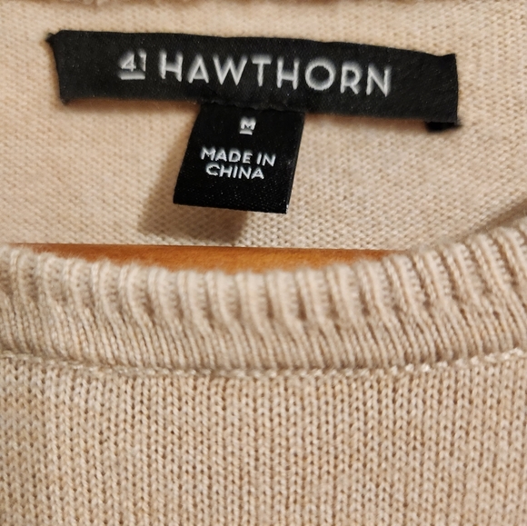 Hawthorn Merino Wool Crew Neck Sweater - Picture 3 of 7